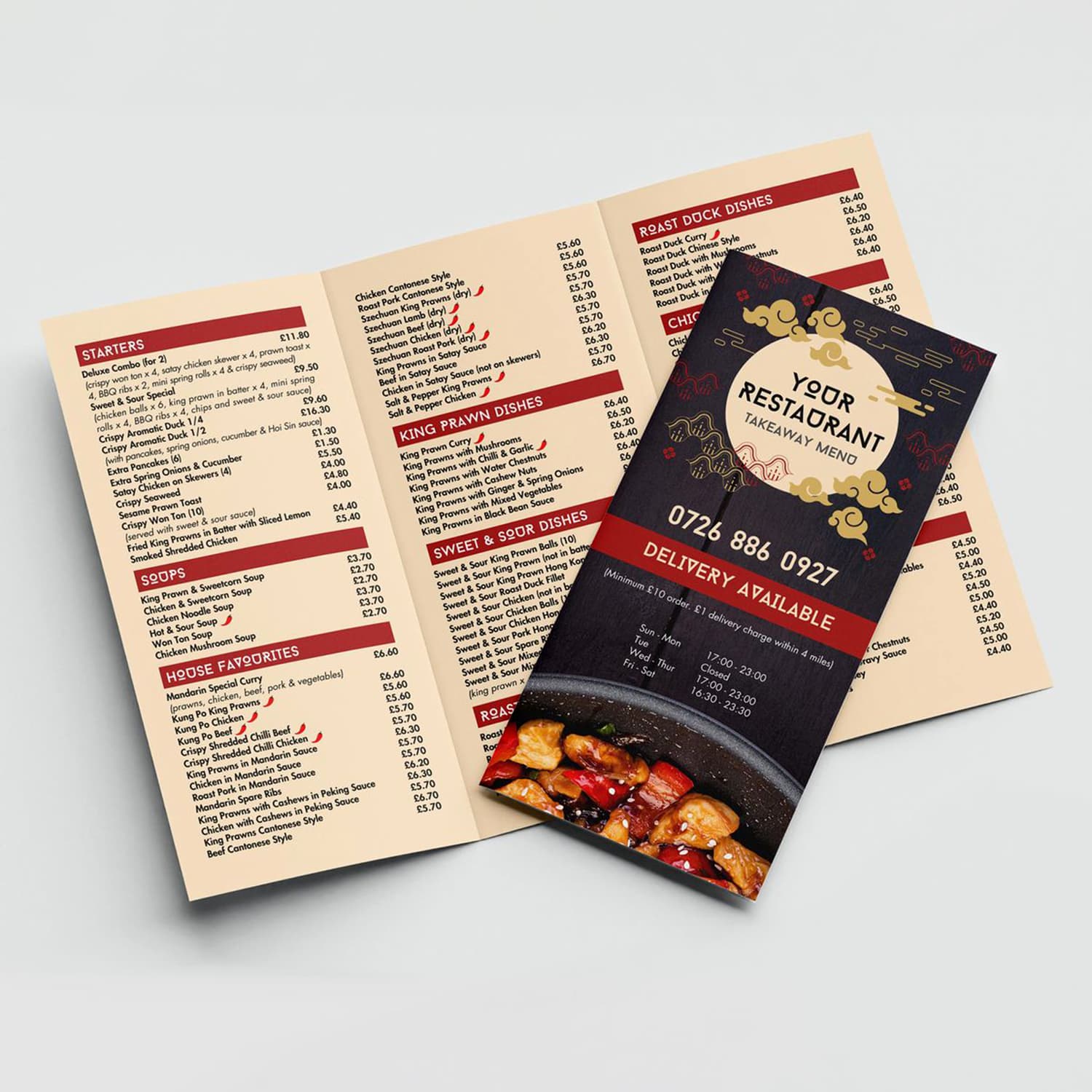 Menu Card